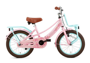 Детский велосипед Supersuper Lola, 16'', синий/розовый цена и информация | Велосипеды | kaup24.ee