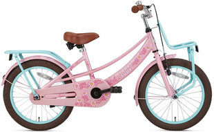 Детский велосипед Supersuper Lola, 18'', 28 см, синий/розовый цена и информация | Велосипеды | kaup24.ee