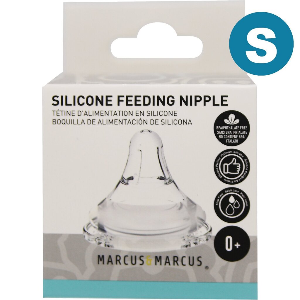 Silicone Feeding Nipple (S) цена и информация | Lutipudelid ja aksessuaarid | kaup24.ee