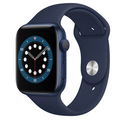 Apple Watch Series 6 44mm GPS, Blue (kasutatud, seisukord A) hind ja info | Nutikellad (smartwatch) | kaup24.ee