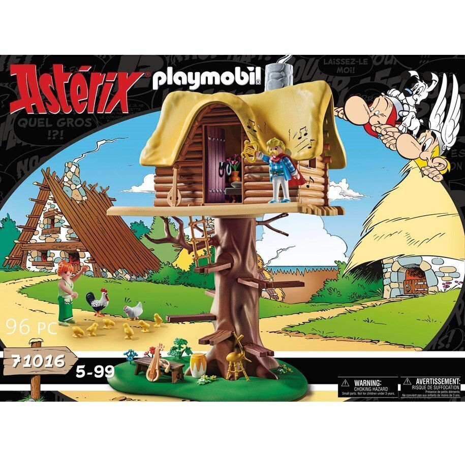 71016 PLAYMOBIL, Asterix: Cacofonix с домиком на дереве цена | kaup24.ee