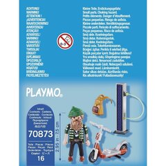 70873 PLAYMOBIL, Mees elektritõukerattaga цена и информация | Конструкторы и кубики | kaup24.ee