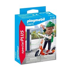 70873 PLAYMOBIL, Mees elektritõukerattaga цена и информация | Конструкторы и кубики | kaup24.ee