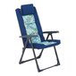 Kokkupandav tool Patio Eljas, hall/sinine hind ja info | Aiatoolid | kaup24.ee