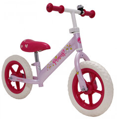 Балансировочный велосипед Amigo Princess 12'', розовый цена и информация | Балансировочные велосипеды | kaup24.ee