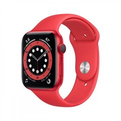 Apple Watch Series 6 44mm GPS + Cellular, Red (kasutatud, seisukord A) цена и информация | Смарт-часы (smartwatch) | kaup24.ee