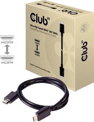 Club 3D CAC-1372, HDMI, 2 m hind ja info | Kaablid ja juhtmed | kaup24.ee