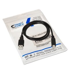 USB-kaabel NANOCABLE, 1,8 m hind ja info | Kaablid ja juhtmed | kaup24.ee