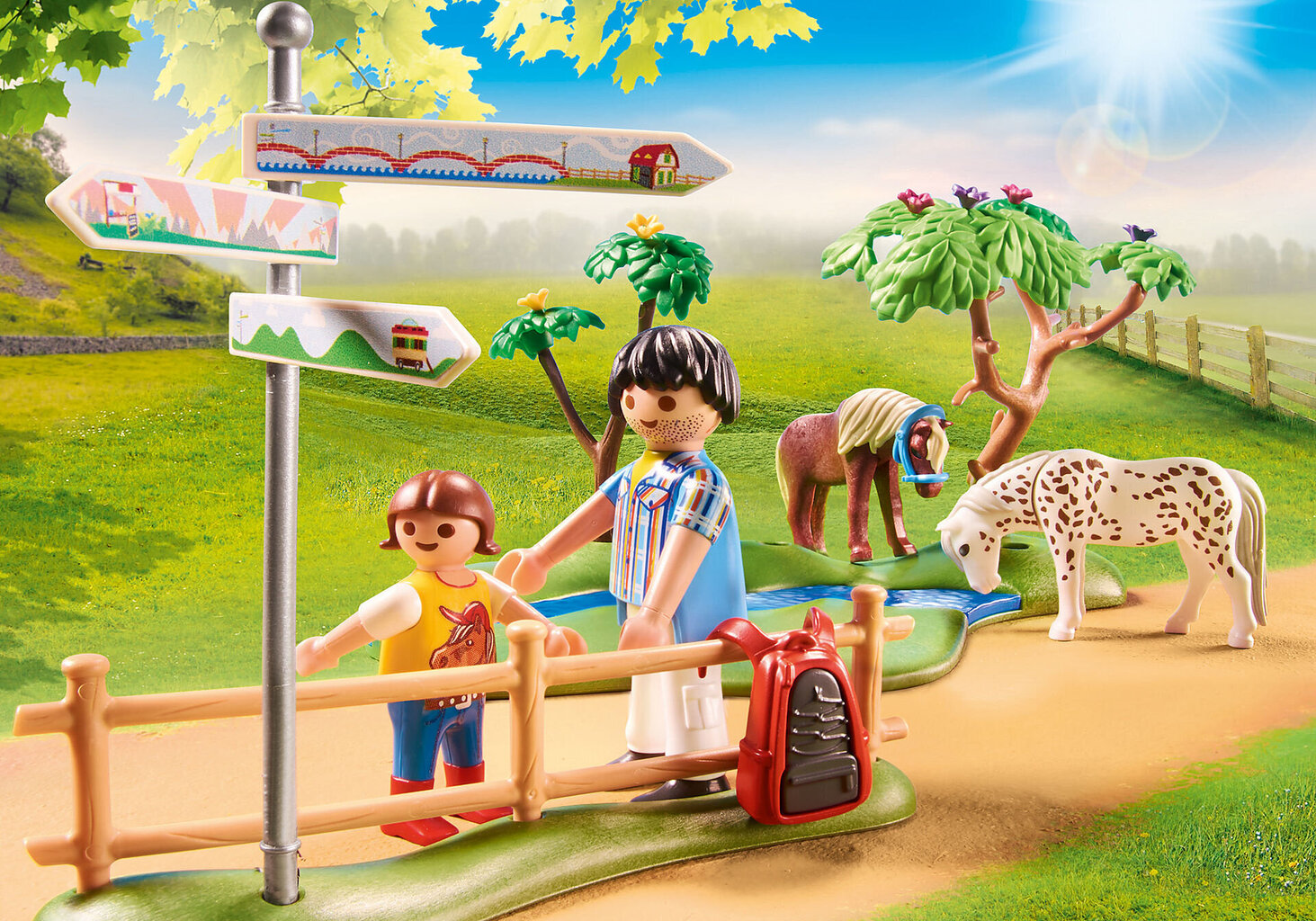 70512 Playmobil, õnnelike ponide aed hind ja info | Klotsid ja konstruktorid | kaup24.ee