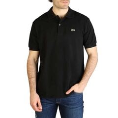 Мужская футболка Polo - Lacoste - L1212, черная цена и информация | Мужские футболки | kaup24.ee