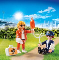 PLAYMOBIL, DuoPack arst ja politseinik hind ja info | Klotsid ja konstruktorid | kaup24.ee