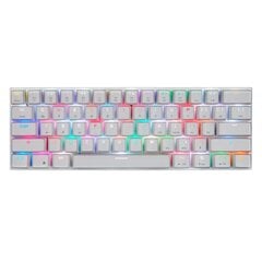 Клавиатура Motospeed CK62 белая беспроводная 60% с RGB подсветкой цена и информация | Клавиатуры | kaup24.ee