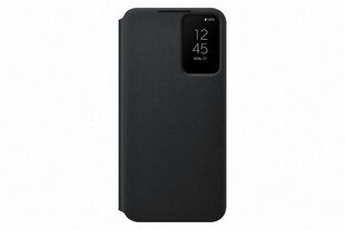 ZS906CBE Smart Clear View Cover for Samsung Galaxy S22 Plus, Black цена и информация | Чехлы для телефонов | kaup24.ee