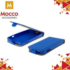 Mocco Kabura Rubber Case Vertical Opens Premium Eco Leather Mouse Huawei P8 Lite (2017) Blue цена и информация | Чехлы для телефонов | kaup24.ee