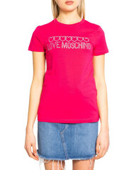 Футболка женская Love Moschino, розовая цена и информация | Женские футболки | kaup24.ee