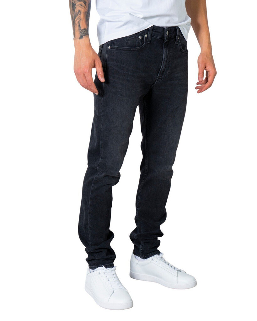 Meeste teksad Calvin Klein Jeans, mustad hind ja info | Meeste teksad | kaup24.ee