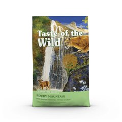 Teraviljavaba kuivtoit kassidele Taste of the Wild Rocky Mountain hirveliha ja lõhega, 2 kg hind ja info | Kuivtoit kassidele | kaup24.ee