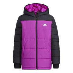 Laste Spordijakk Adidas Padded Lilla S6434563 hind ja info | Poiste kampsunid, vestid ja jakid | kaup24.ee