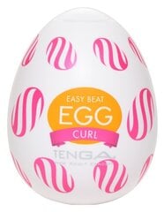 Яйцо Tenga с волной Egg Curl, 1 шт. цена и информация | Секс игрушки, мастурбаторы | kaup24.ee