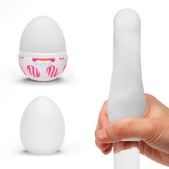 Яйцо Tenga с волной Egg Curl, 1 шт. цена и информация | Секс игрушки, мастурбаторы | kaup24.ee
