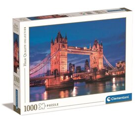 Пазл Clementoni Tower Bridge At Night, 1000 д. цена и информация | Пазлы | kaup24.ee