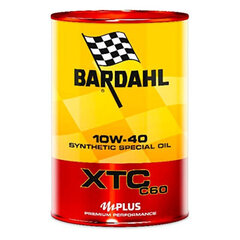 Автомобильное моторное масло Bardahl XTC C60 SAE 10W 40 (1л) цена и информация | Моторные масла | kaup24.ee