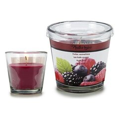 Свеча Красные ягоды, 9 х 8 х 9 см цена и информация | Подсвечники, свечи | kaup24.ee