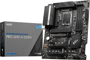 Emaplaat MSI Pro Z690-A DDR4 hind ja info | Emaplaadid | kaup24.ee