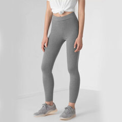 Женские спортивные штаны 4F NOSH4 LEG350, серые цена и информация | Спортивная одежда для женщин | kaup24.ee