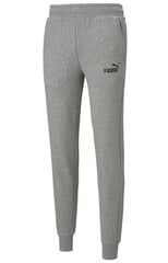 Spordipüksid täiskasvanutele Puma Ess Slim Pants Tr Medium Grey 58674903, hall цена и информация | Спортивная одежда для женщин | kaup24.ee