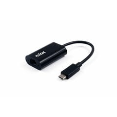 Adapter Gigabit Nilox USB-C/RJ45 hind ja info | USB jagajad, adapterid | kaup24.ee