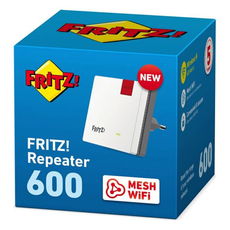 Fritz! 600 2,4 GHz 600 Mbit/s hind ja info | Ruuterid | kaup24.ee