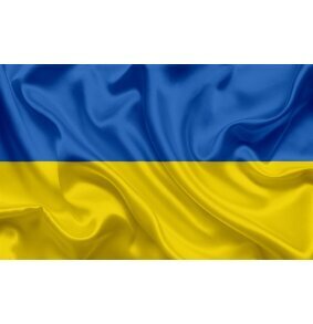 Ukraina lipp 170x100 cm цена и информация | Lipud ja tarvikud | kaup24.ee