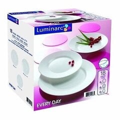 Õhtusööginõud Luminarc Everyday, 18-osaline цена и информация | Посуда, тарелки, обеденные сервизы | kaup24.ee