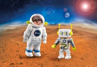 70991 PLAYMOBIL, Geobra DuoPack ESA Astronaut ja Robert hind ja info | Klotsid ja konstruktorid | kaup24.ee