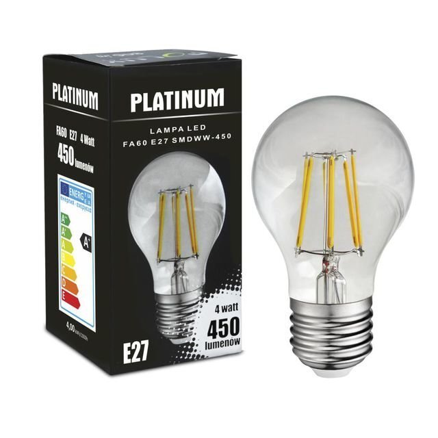 LED pirn Filament Polux E27 4W 450lm цена и информация | Lambipirnid, lambid | kaup24.ee