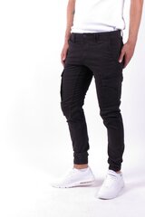 Jack & Jones Брюки мужские L32 12139912*01, черный цена и информация | Мужские брюки | kaup24.ee