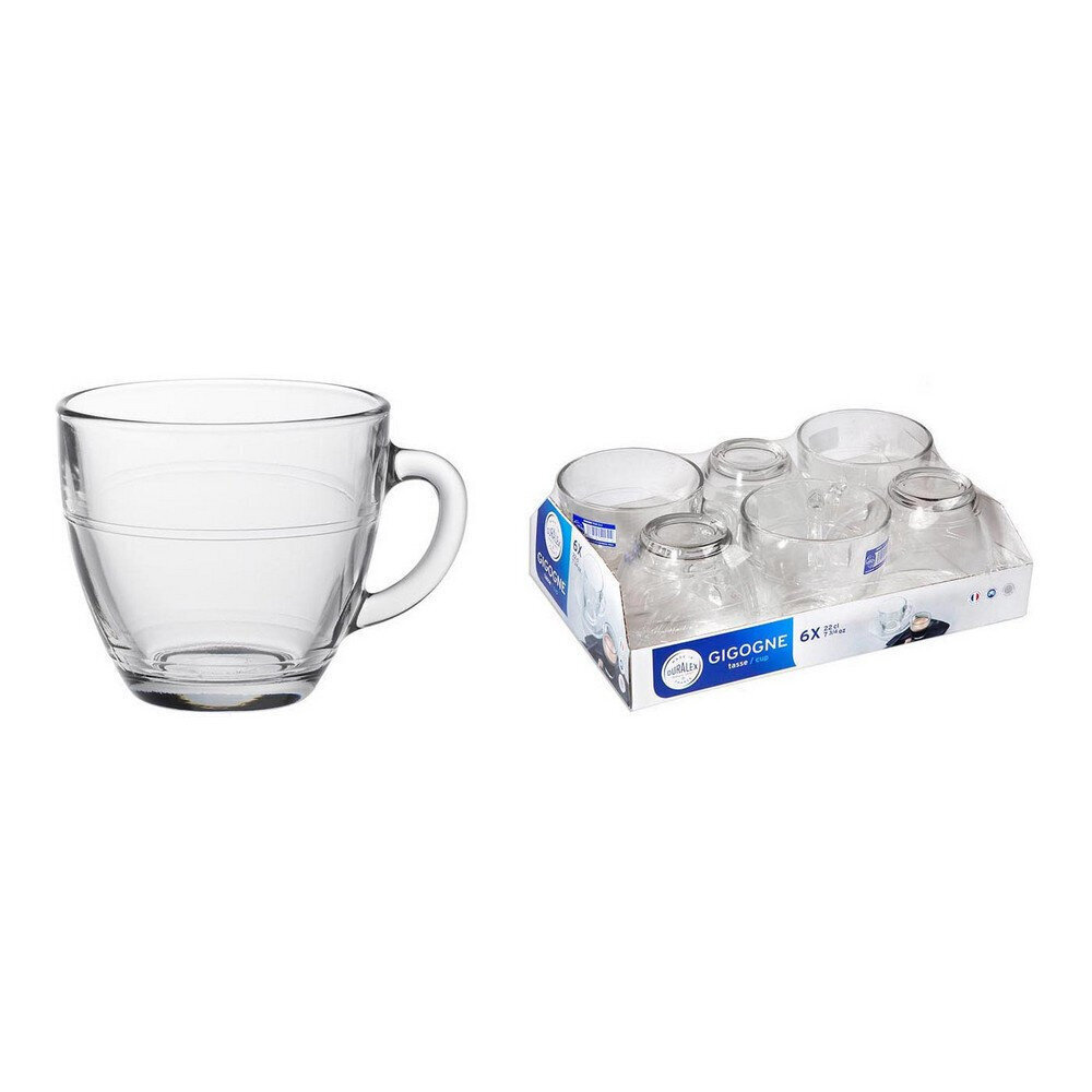 Set Šalica za Kavu Gigogne (22 cl) (6 uds) hind ja info | Klaasid, tassid ja kannud | kaup24.ee