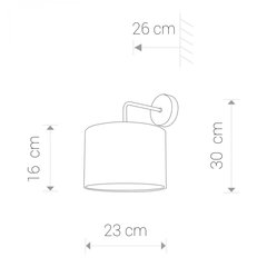 Nowodvorski Lighting seinavalgusti Alice 9083 hind ja info | Seinavalgustid | kaup24.ee