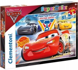 Pusle Clementoni Cars 3, 104 tk hind ja info | Pusled | kaup24.ee