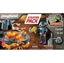 70909 PLAYMOBIL, Starter Pack Dino Rise: Fire Scorpion hind ja info | Klotsid ja konstruktorid | kaup24.ee