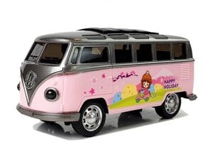 Винтажный автобус, розовый цена и информация | Развивающий мелкую моторику - кинетический песок KeyCraft NV215 (80 г) детям от 3+ лет, бежевый | kaup24.ee