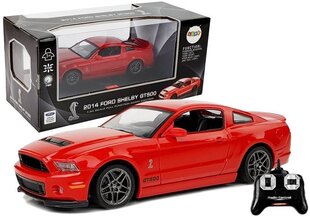 Auto kaugjuhtimispulgaga Ford Shelby GT500, punane цена и информация | Игрушки для мальчиков | kaup24.ee