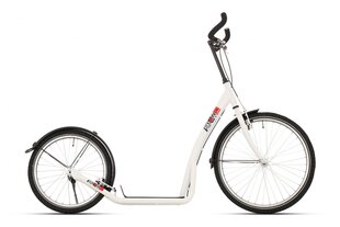 Laste tõukeratas Bike Fun step Bike2Go 24'', valge hind ja info | Tõukerattad | kaup24.ee
