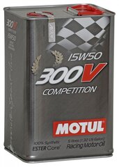 Motul 300V Competition mootoriõli, 15W50, 103920, 5 l hind ja info | Mootoriõlid | kaup24.ee