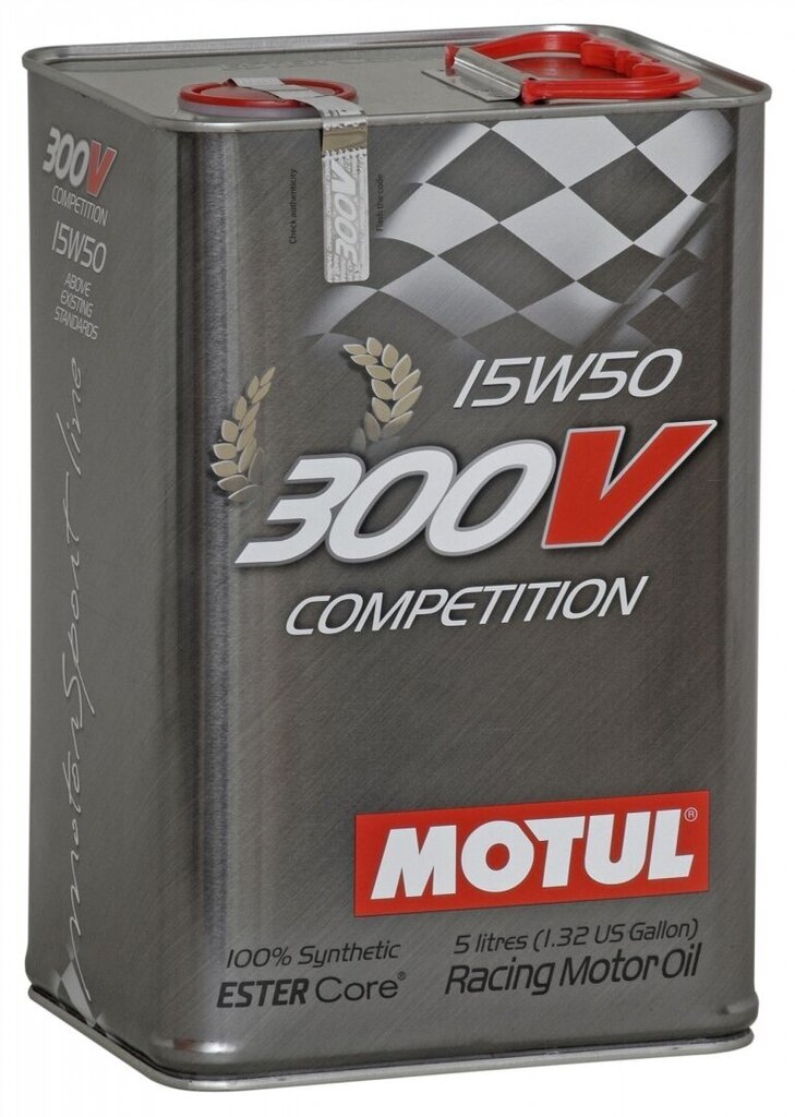 Motul 300V Competition mootoriõli, 15W50, 103920, 5 l цена и информация | Mootoriõlid | kaup24.ee