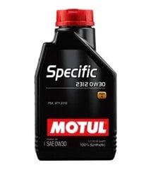 Õli Motul Specific 2312, 106413, 0W30, 1 l hind ja info | Mootoriõlid | kaup24.ee