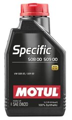 MOTUL Specific 508 00-509 00 0W20 1L (107385) цена и информация | Моторные масла | kaup24.ee