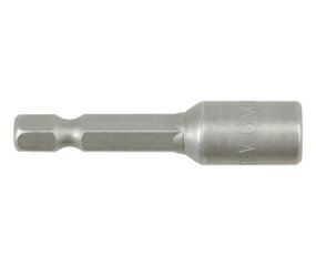 Magnetiline kruvikeeraja otsik blister 6 mm 1/4" CR-V YT-1511 hind ja info | Käsitööriistad | kaup24.ee