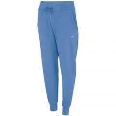 Штаны спортивные женские 4F W NOSH4 SPDD350 32S, синие цена и информация | Спортивная одежда для женщин | kaup24.ee